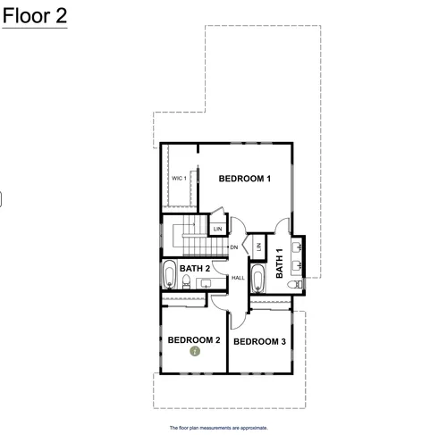 Villa floor plan — Floor 2