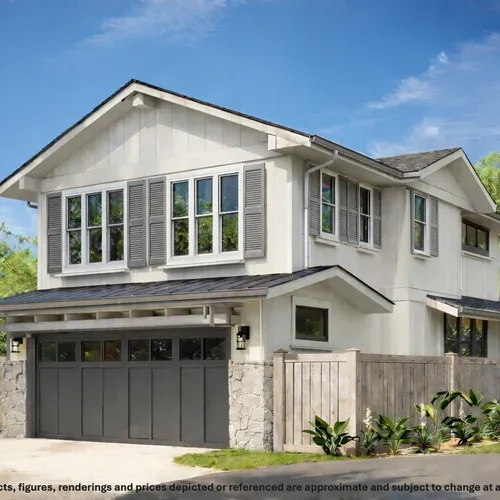 Rendering of the Villa home design at Aria Lane Mānoa