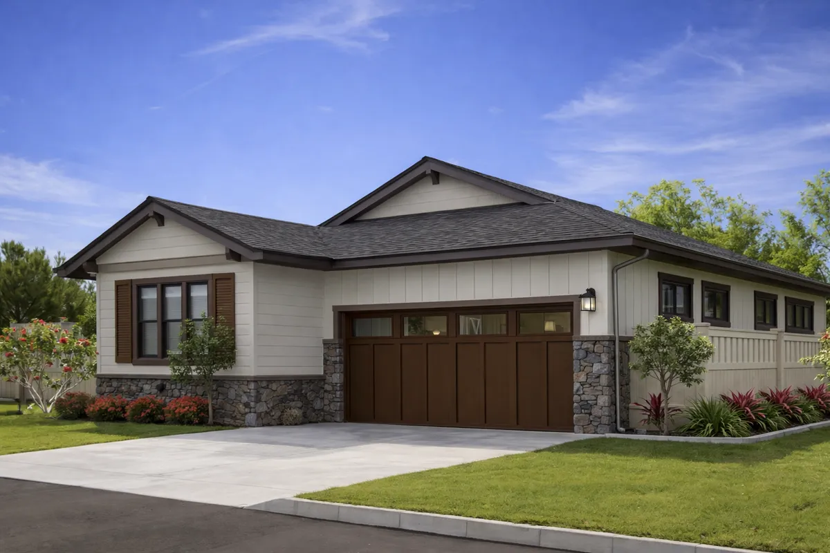 Rendering of the Classic home design at Aria Lane Mānoa